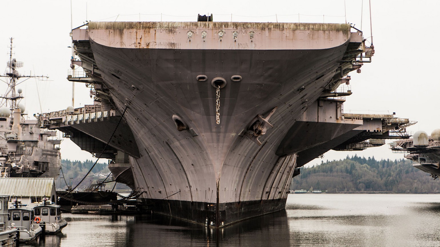 The aircraft carrier Constellation spent most of its life operating out of San Diego. Photo courtesy of Cody Long.