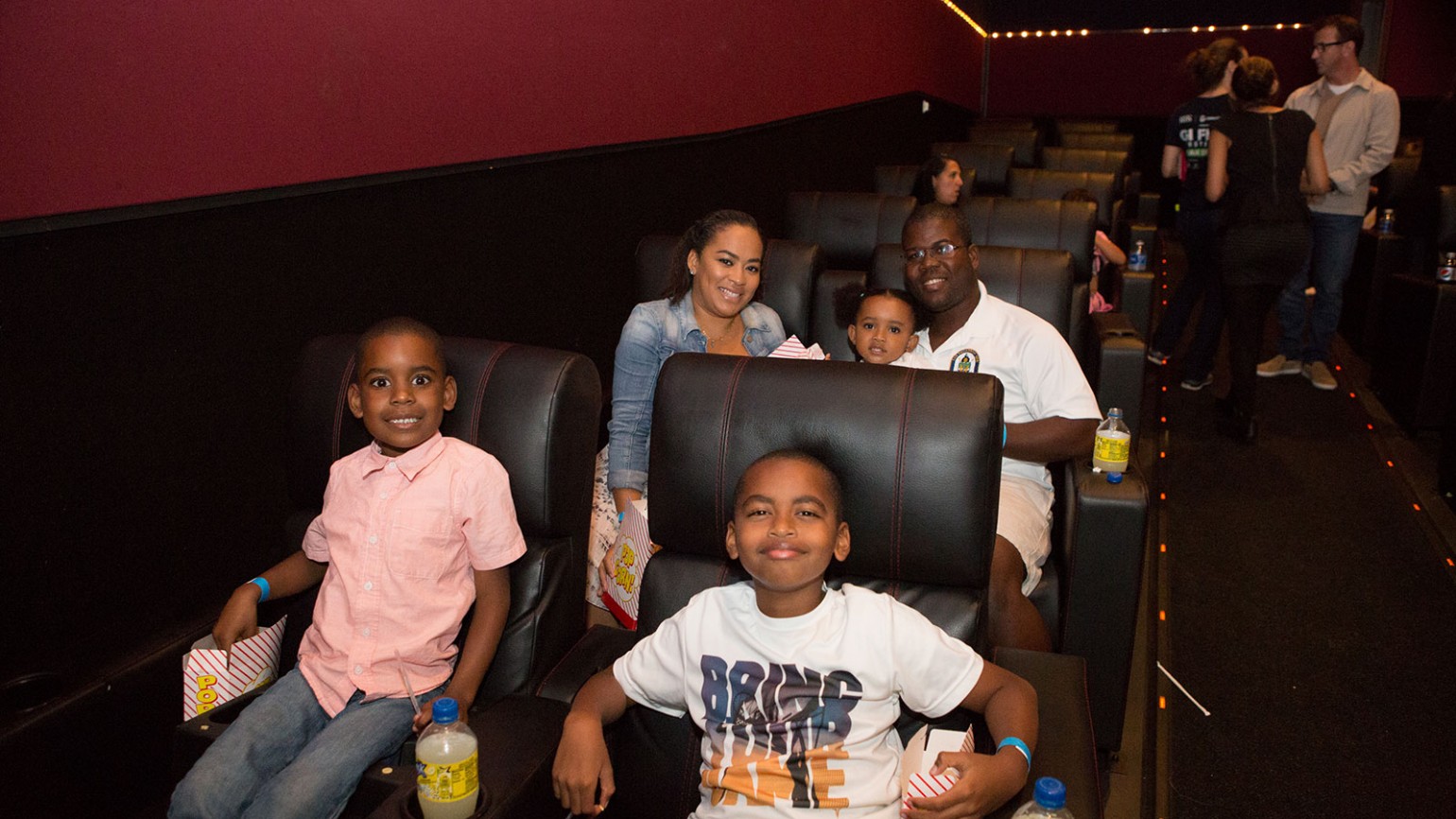 Attendees at our special preview screening of Storks - Family Movie Night 9/16