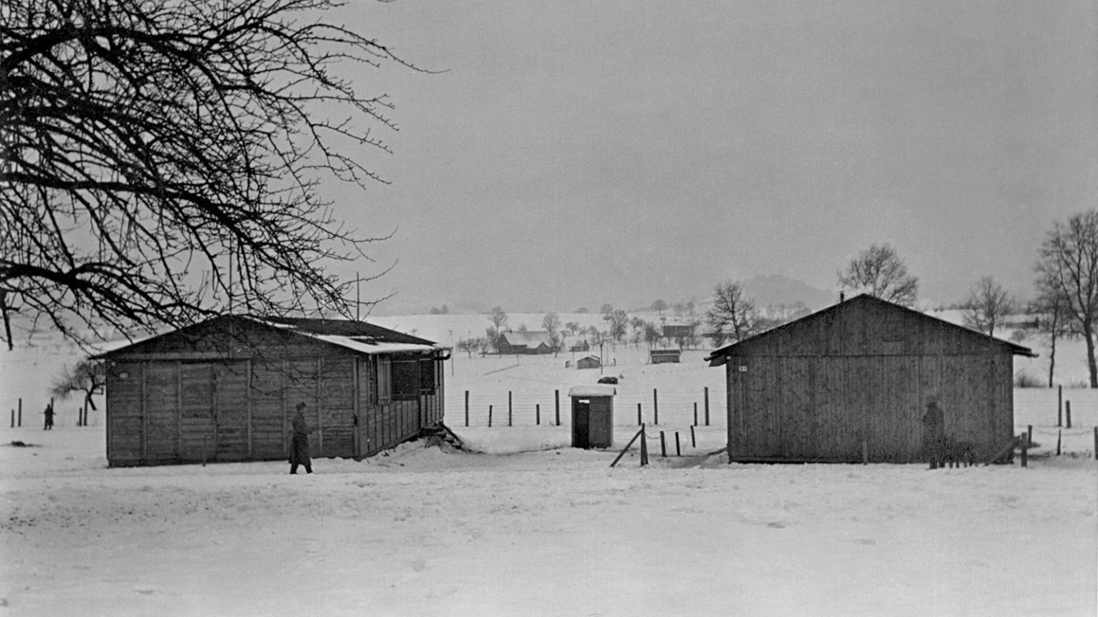 Image of Wauwilermoos punishment camp in 1944.