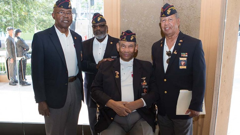 Local veterans excited to get a sneak peek at the film.